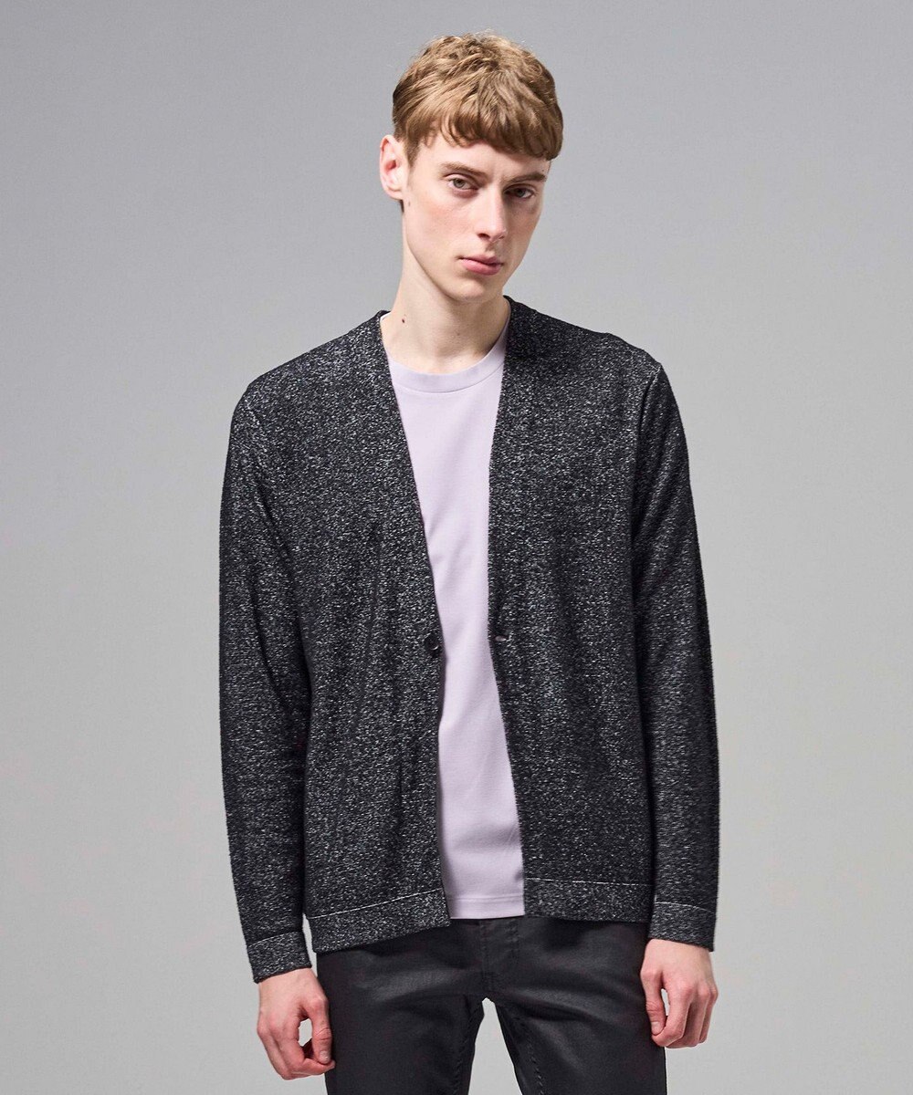 JOSEPH HOMME 【新素材】ドライペーパーブークレー   カーディガン 