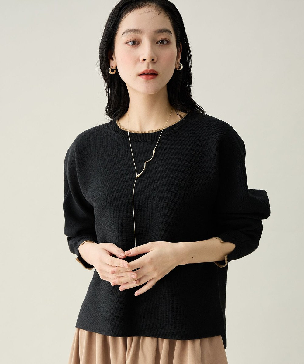 ANY ウェーブトップラリエットネックレス 