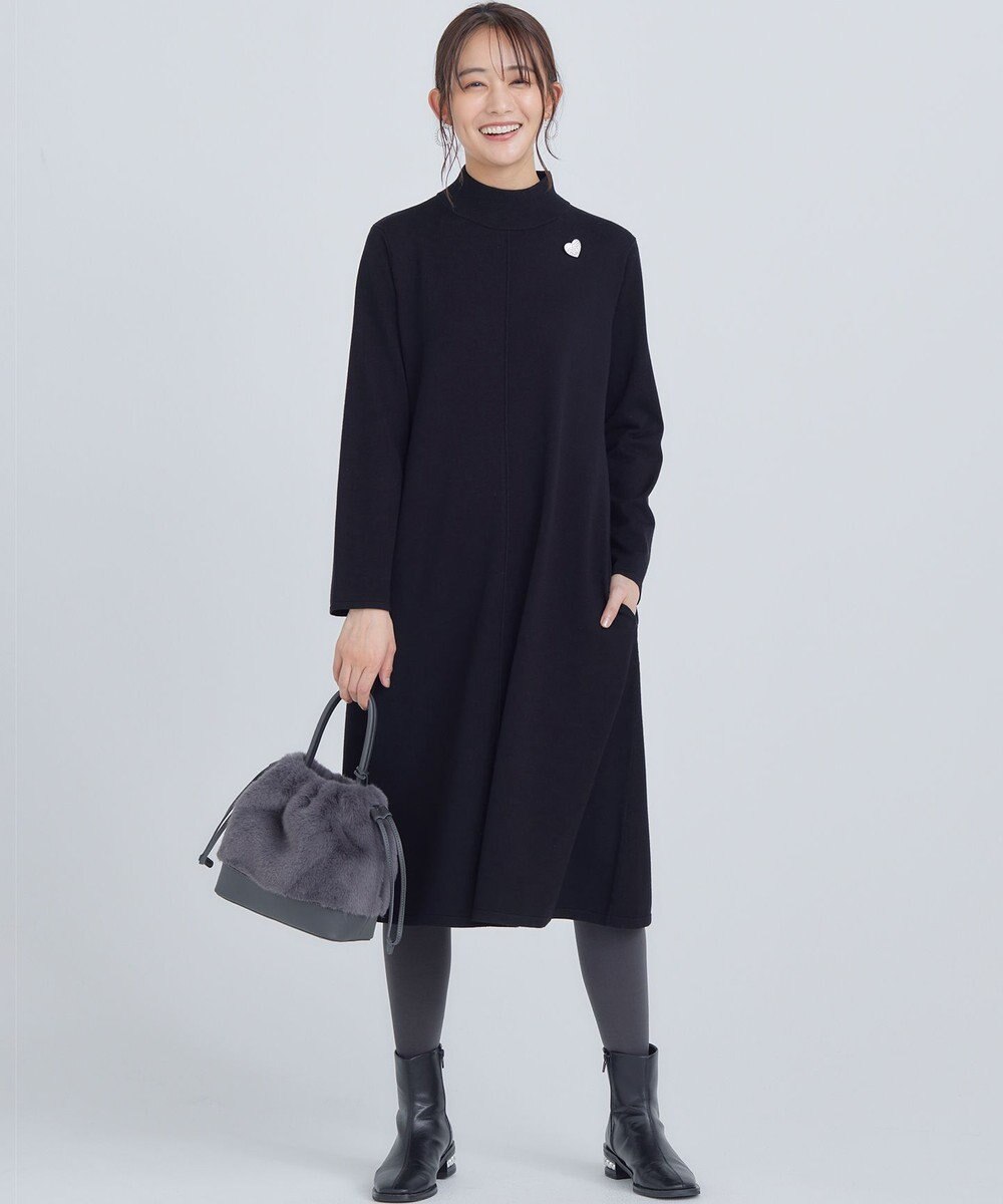 組曲 L ELENAリラクシーニットワンピース 