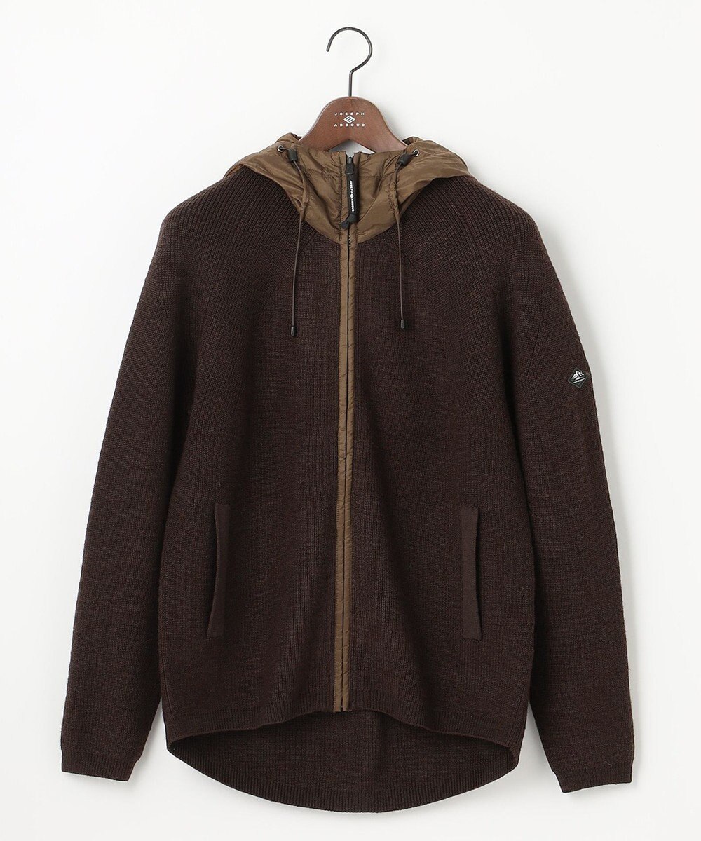 JOSEPH ABBOUD MOUNTAIN 【UNISEX】日本素材 ストレッチニットパーカー 