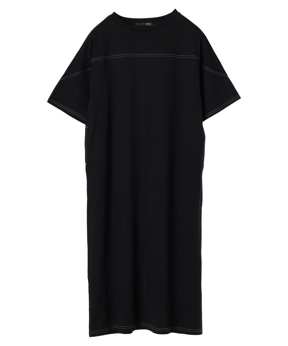 Green Parks ・ＳＵＧＡＲ　ＳＰＯＯＮ【ＣＯＯＬ】ステッチＴＥＥワンピ 