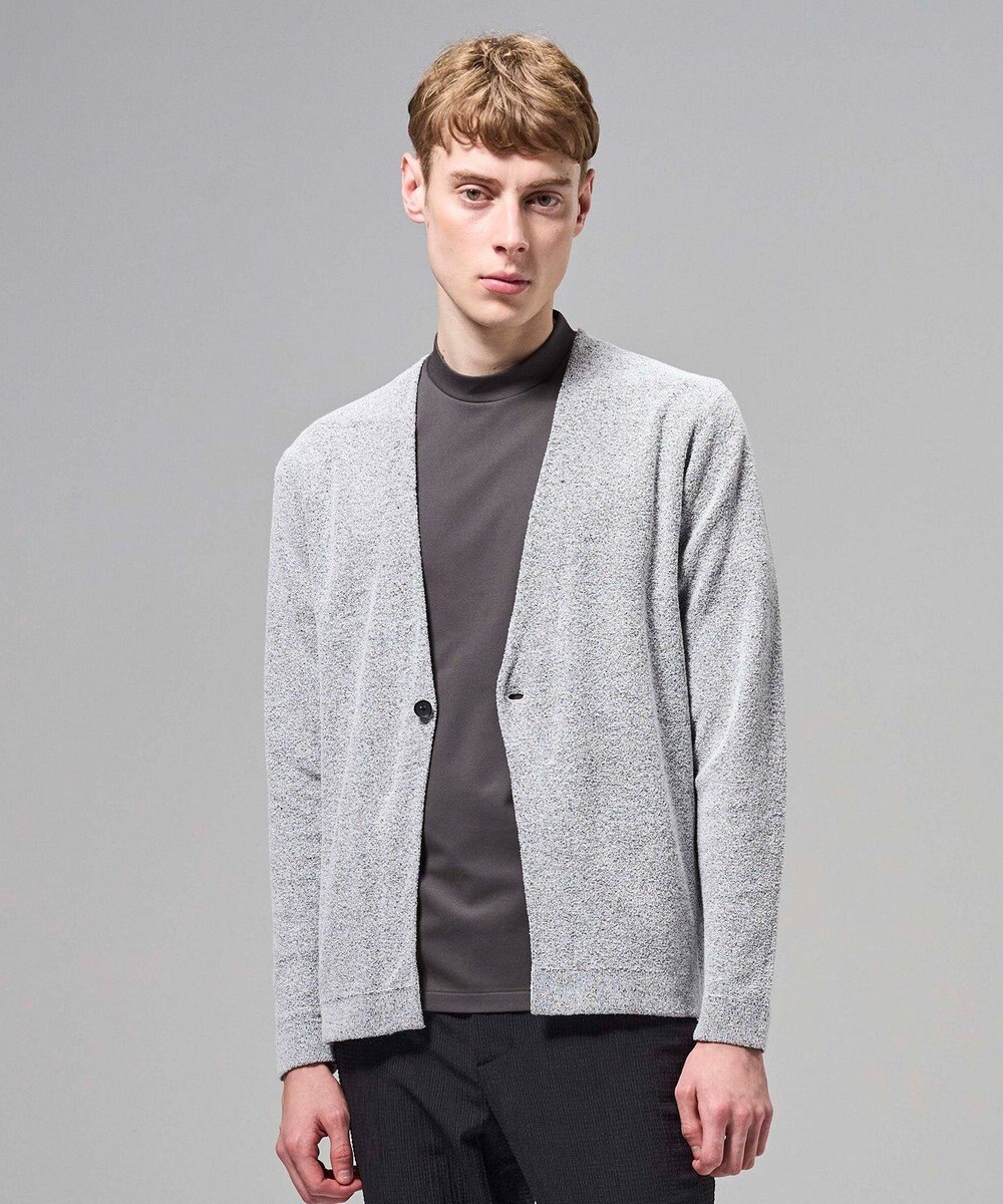 JOSEPH HOMME 【新素材】ドライペーパーブークレー   カーディガン 