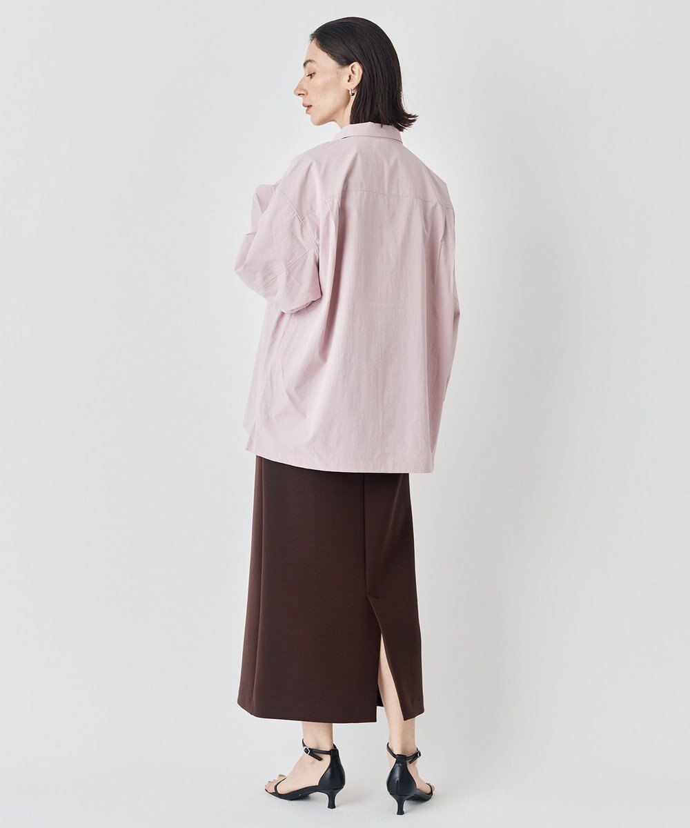 UNFILO MENS 【男女兼用】コンフォート カジュアル ワイドシャツ [24年秋冬商品] 