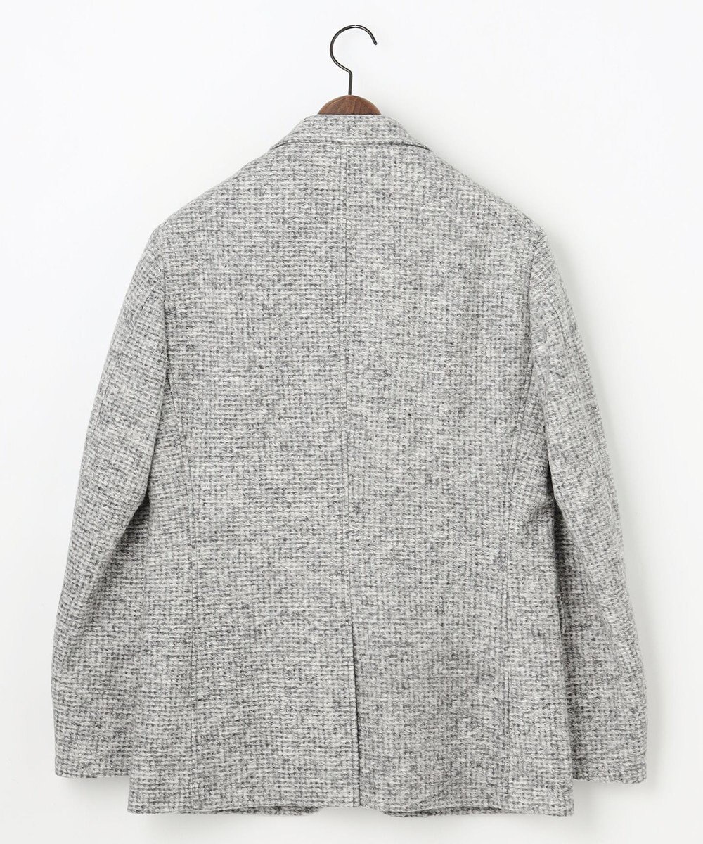 JOSEPH ABBOUD 【イタリア素材/軽量/ストレッチ】スライバー千鳥 ジャケット 