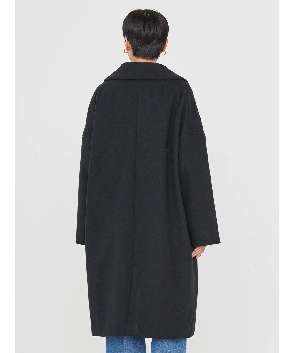 AMERICAN HOLIC 中空ＦＩＢＥＲドロップショルダーチェスターコート 