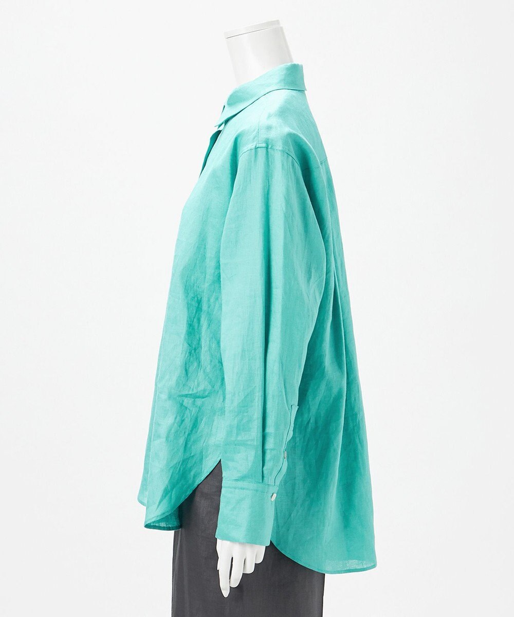 23区 【エステータ】チンツリネン オーバーサイズ シャツ 