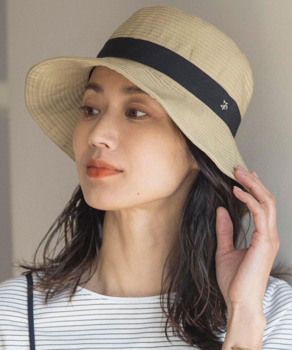 J.PRESS LADIES 【洗える・UVケア・畳める】ブレード ハット 