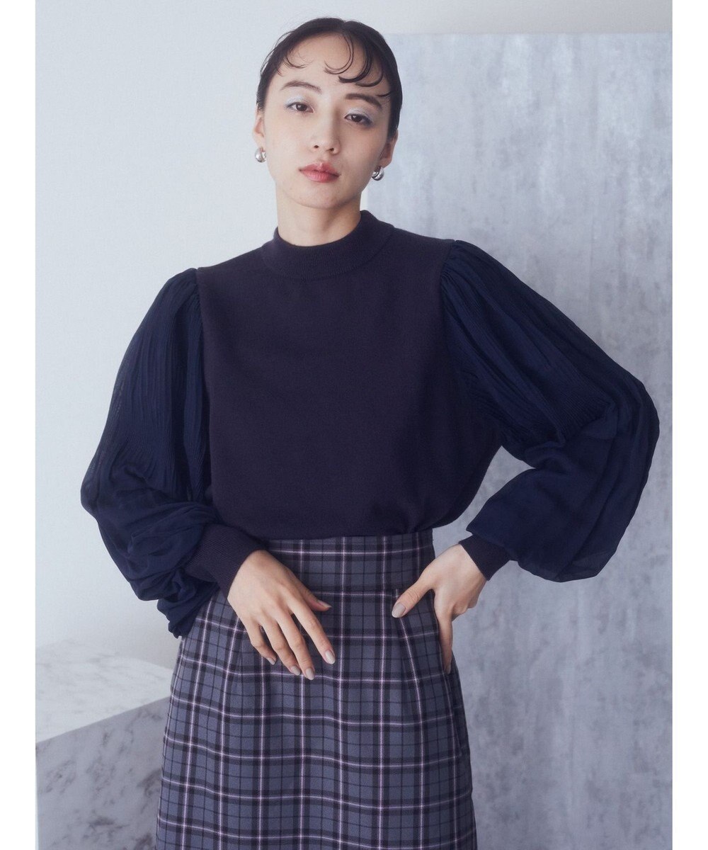 earth music&ecology マジョリカニットプルオーバー 