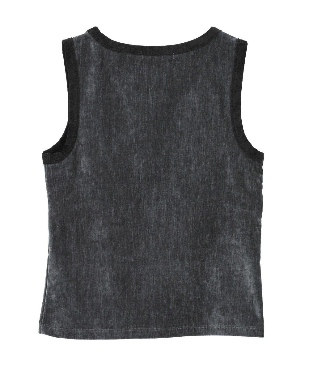 AMERICAN HOLIC 配色ベロアタンクトップ 