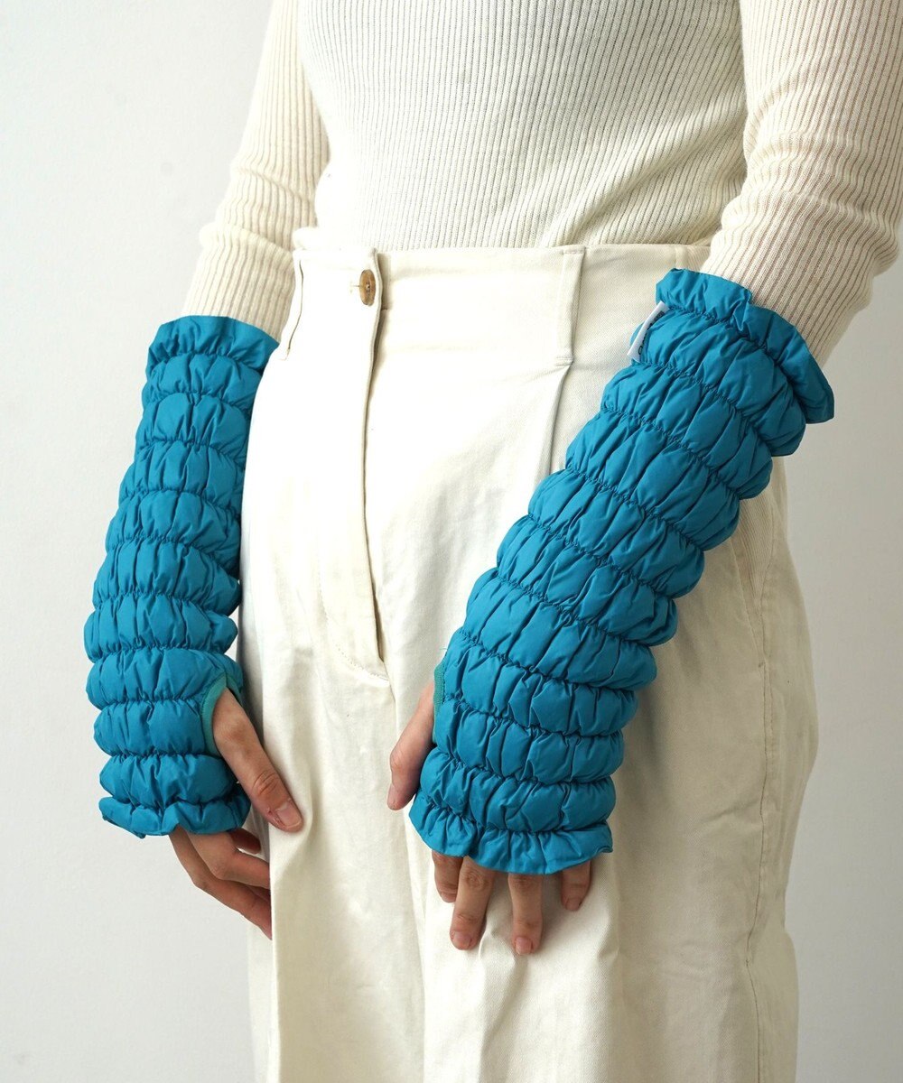 KWD 【日本製】DOWN ARM WARMER グリーンダウン ダウンアームウォーマー 