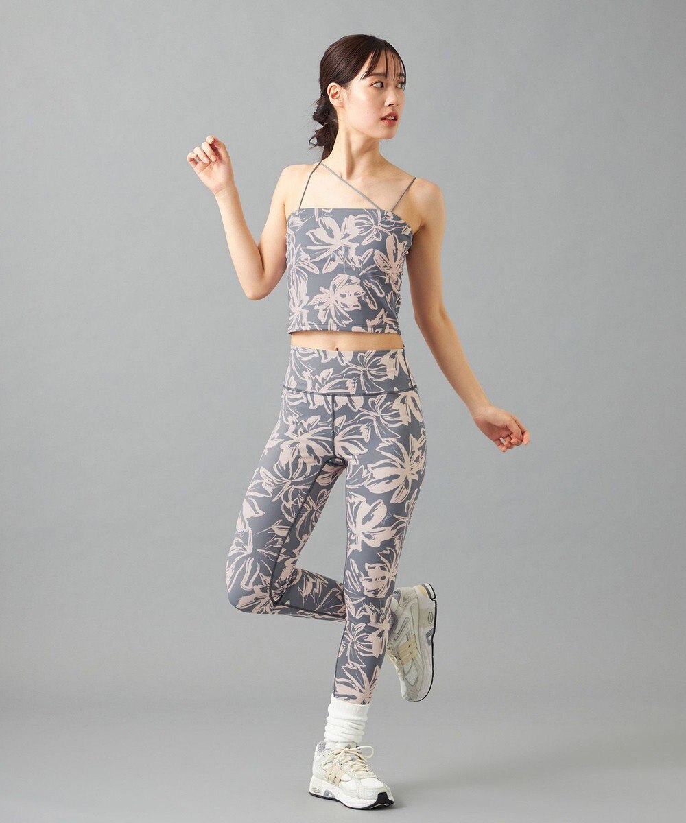 Chacott Chacott BALANCE Playful フラワーレギンス 