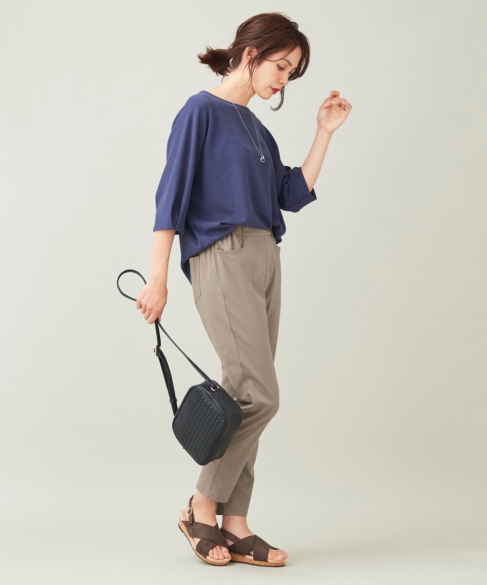 ANY 【ウエストゴム/ストレッチ/UVカット】大人の7daysデイリー パンツ 