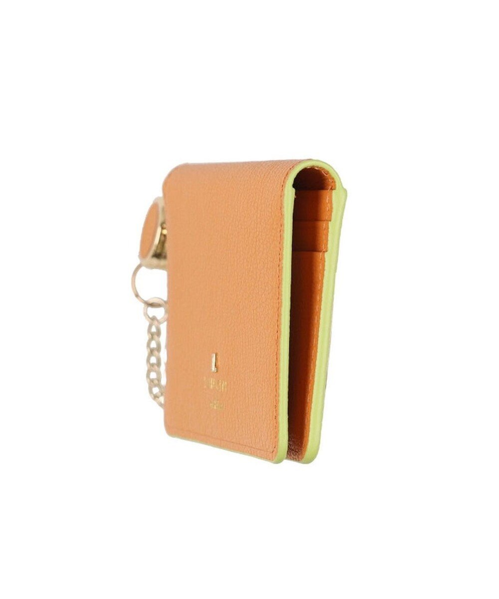 LANVIN en Bleu リム リール付き2面パスケース 