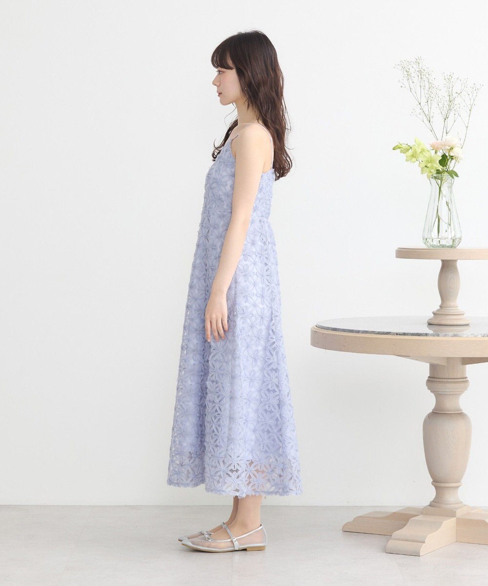 earth music&ecology SET2点シアーブラウス＋3Dレースワンピース 