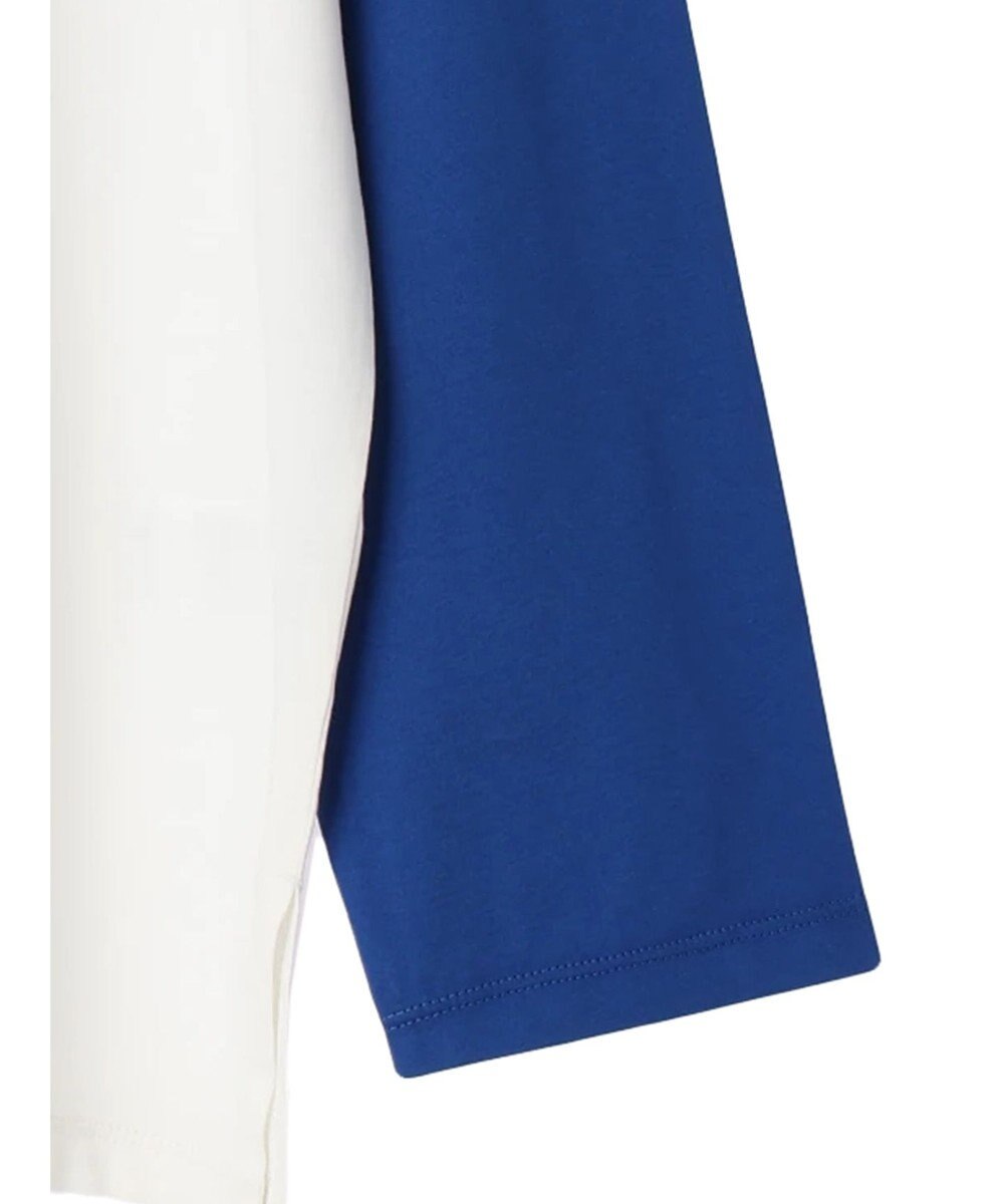 Green Parks シアーラグラン配色プルオーバー 