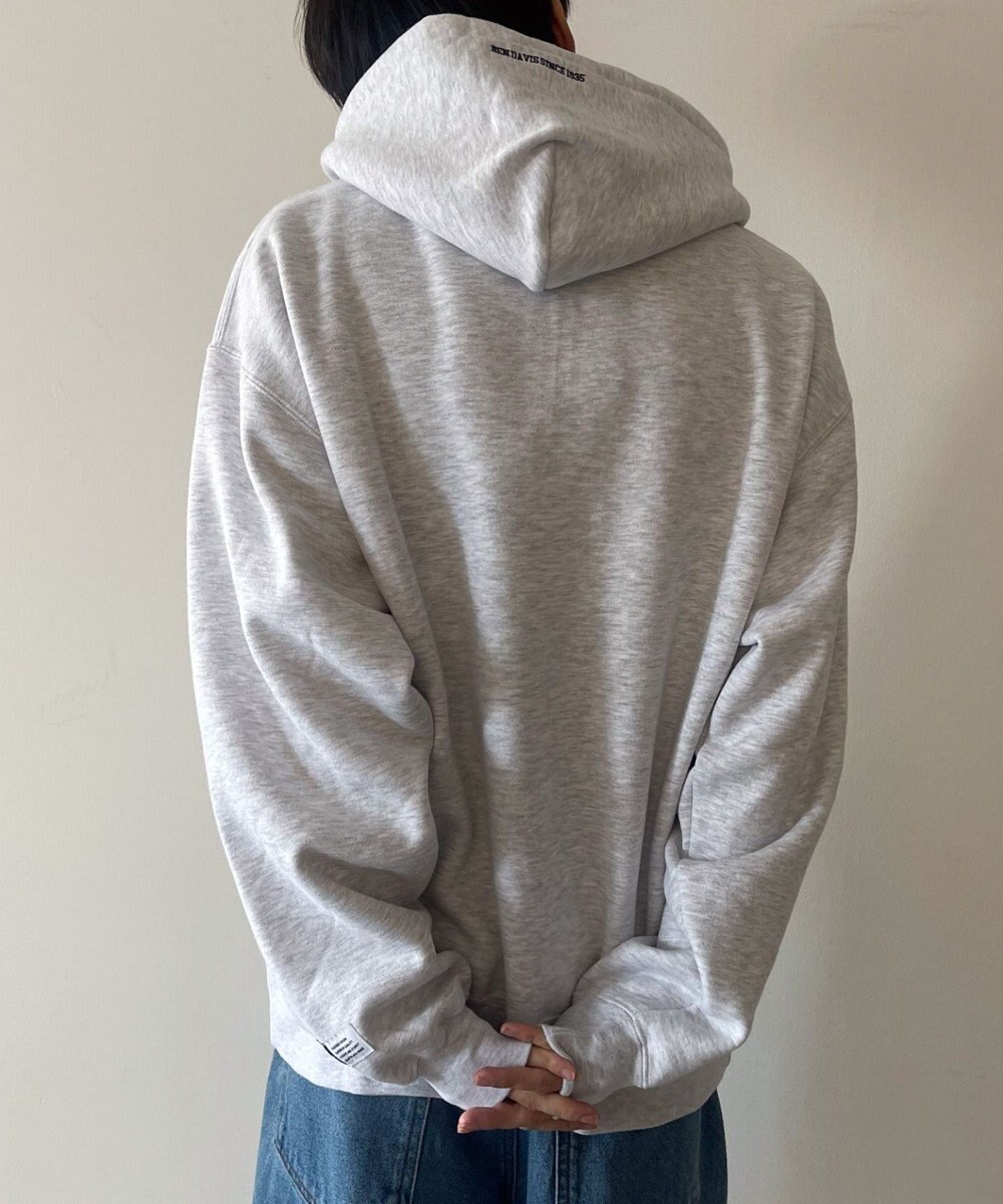 WEGO BENDAVISアーチロゴZIPパーカー 