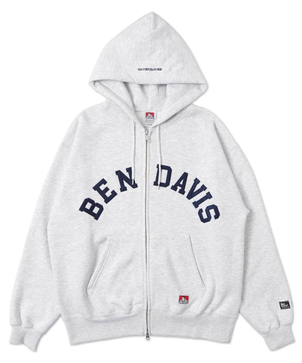 WEGO BENDAVISアーチロゴZIPパーカー 