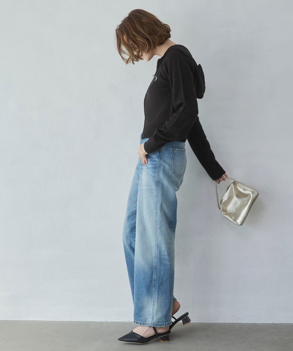 WEGO 【XS～Lサイズ展開/美脚】ストレートデニムパンツ 