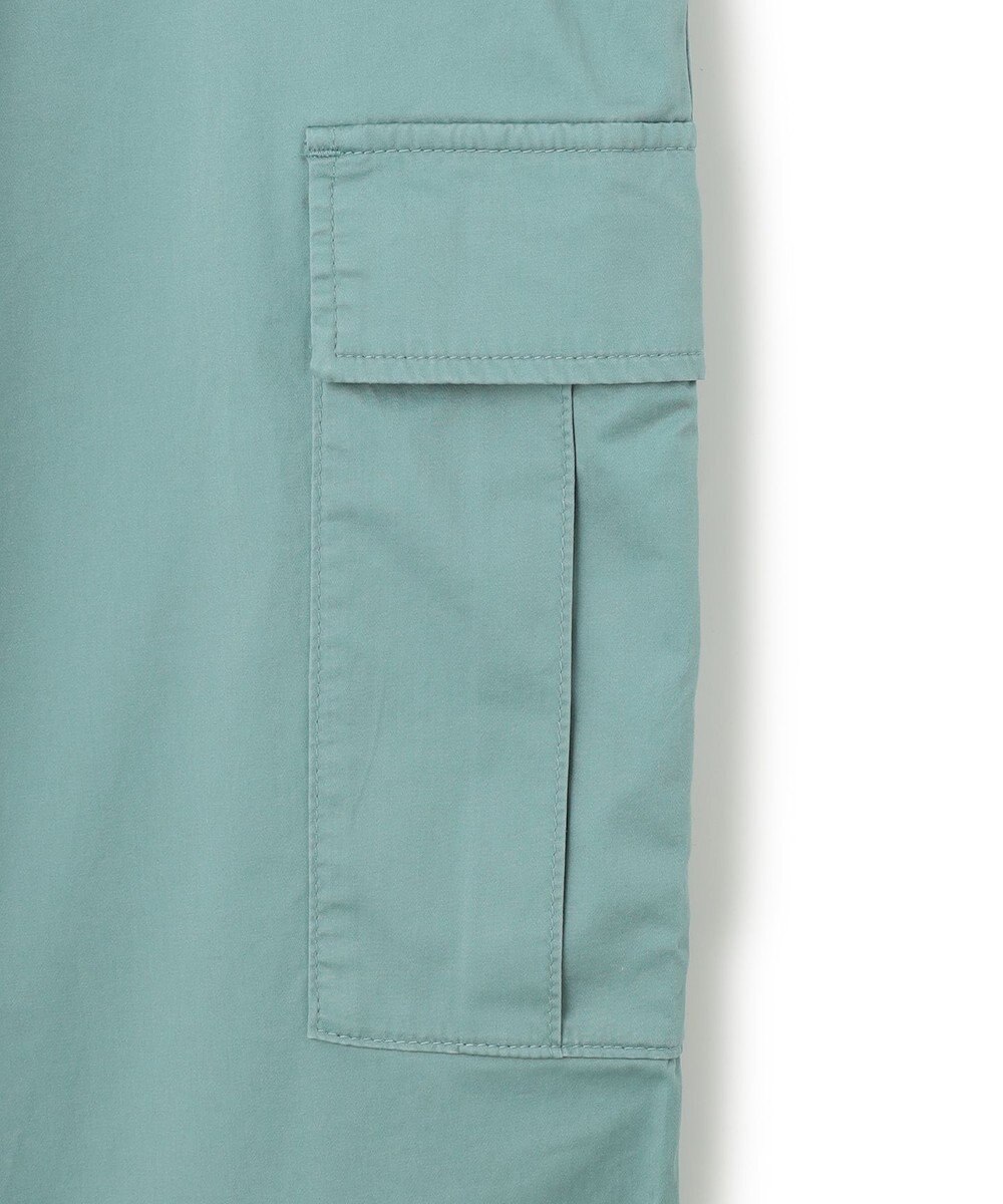 J.PRESS YORK STREET 【UNISEX】サテンストレッチ イージーカーゴパンツ 