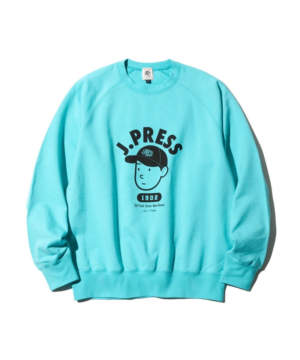 J.PRESS MEN 【AaronChang】【UNISEX】ラグランスリーブ スウェット 