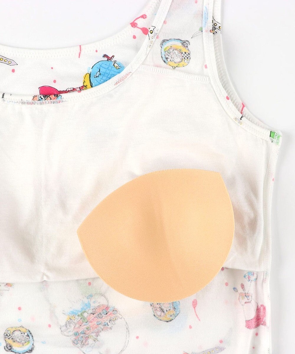 tsumori chisato SLEEP ツモリチサト インナー タンクトップ 綿混(身生地) パッド付き レディース UCX540 /ワコール 