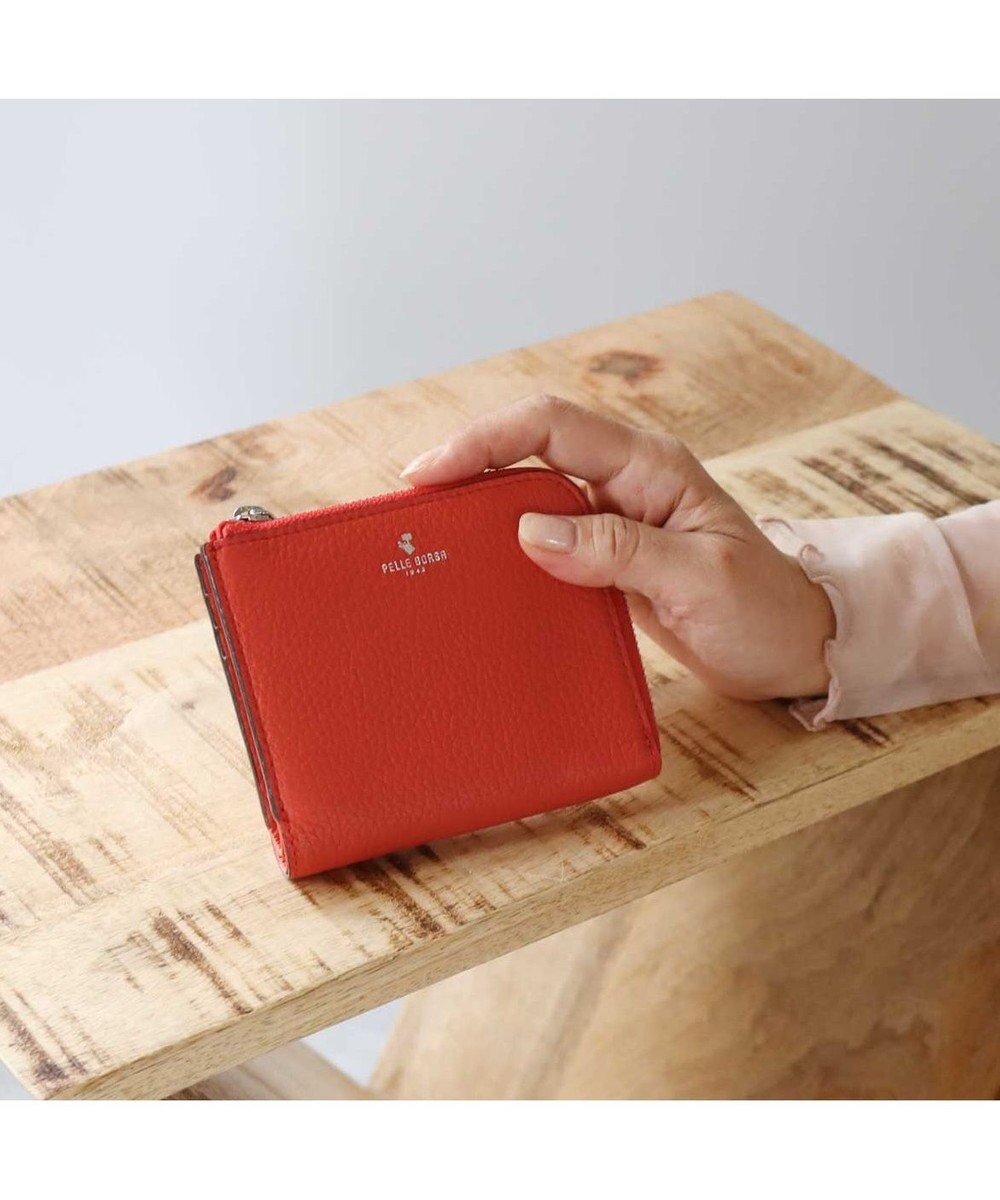 PELLE BORSA L字ファスナーミニ財布 Comfy コンフィー 6705 