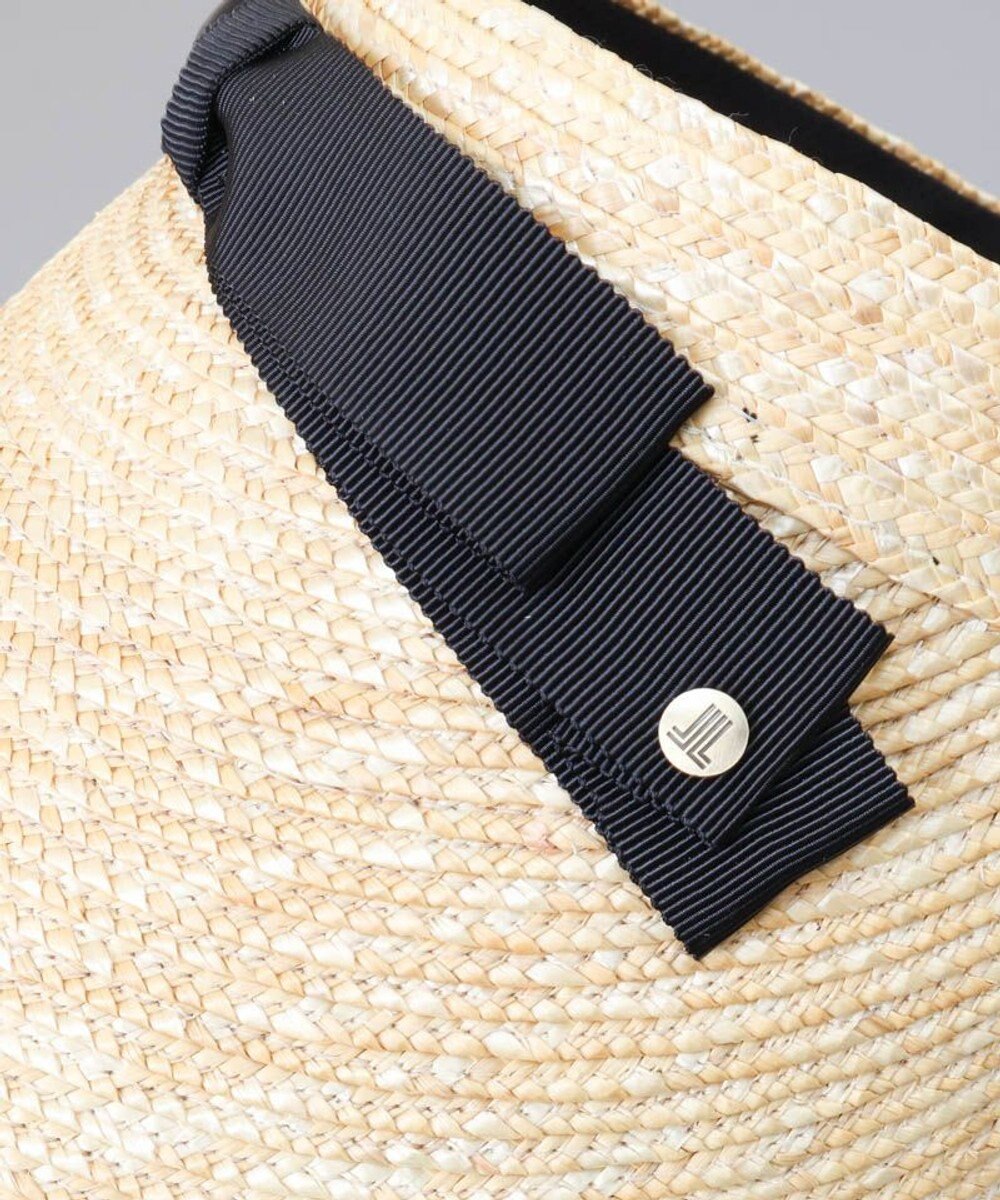 AURORA 【 LANVIN COLLECTION（ランバン コレクション） 】麦クリップバイザー 