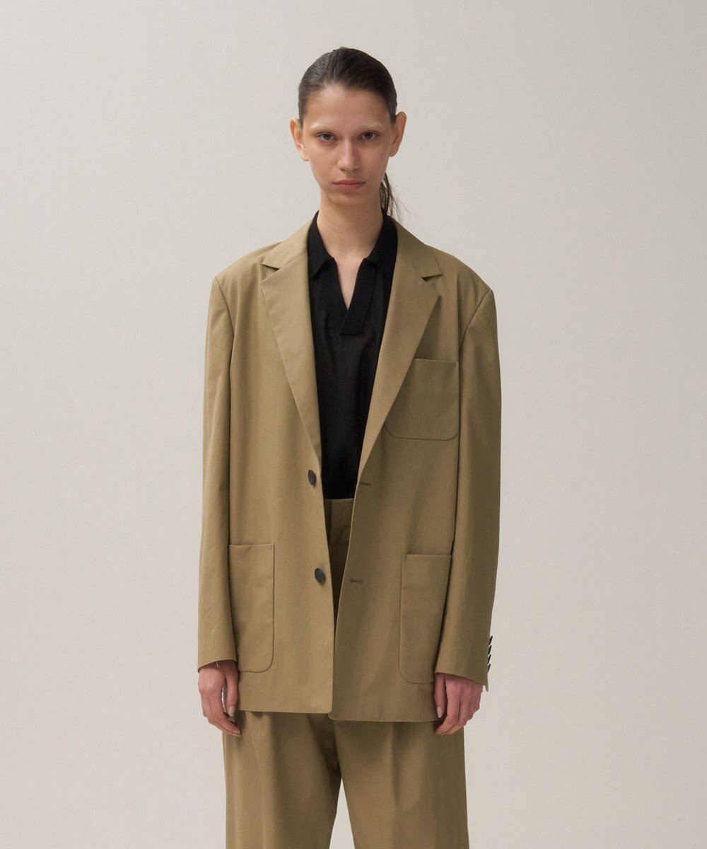 ATON ORGANIC COTTON TWILL | テーラードジャケット 