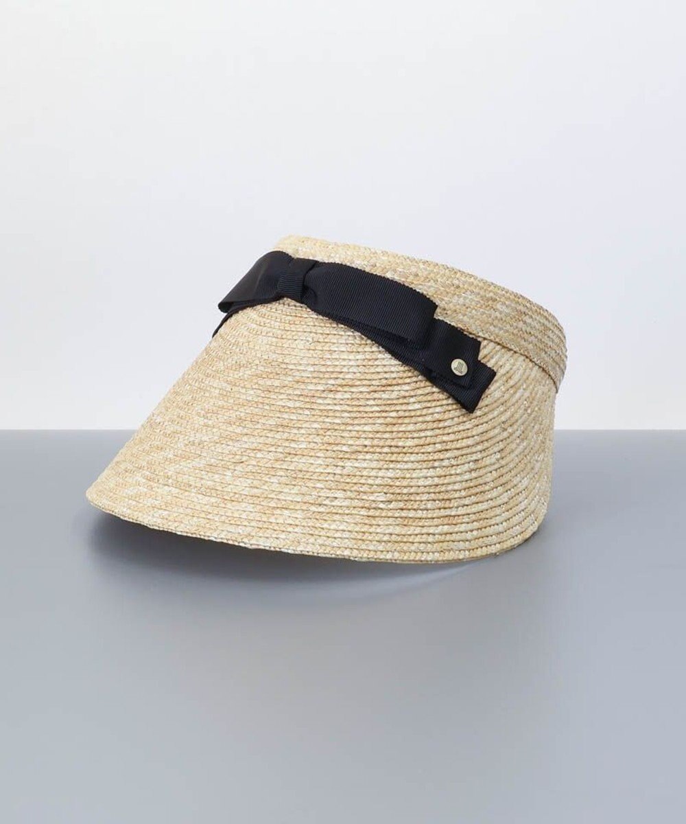 AURORA 【 LANVIN COLLECTION（ランバン コレクション） 】麦クリップバイザー 