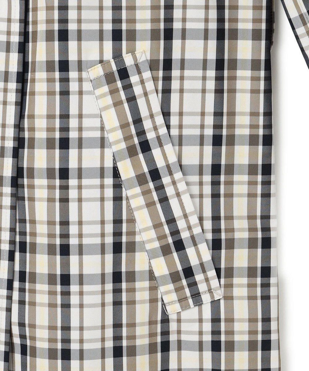 23区 S メモリーチェック トレンチコート 