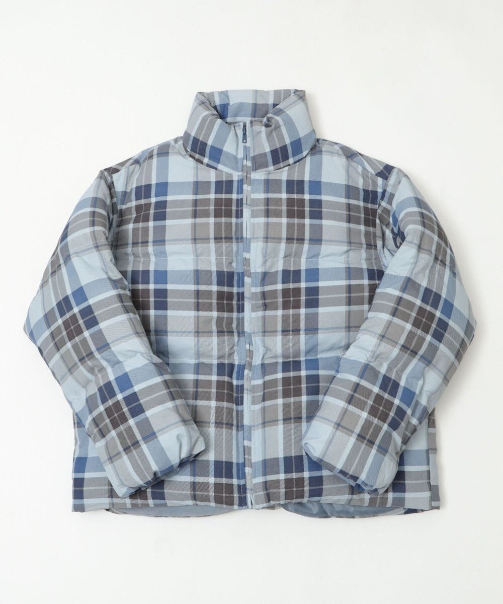 WEGO 【ユニセックス着用ITEM/MLサイズ展開】チェックパファーブルゾン 