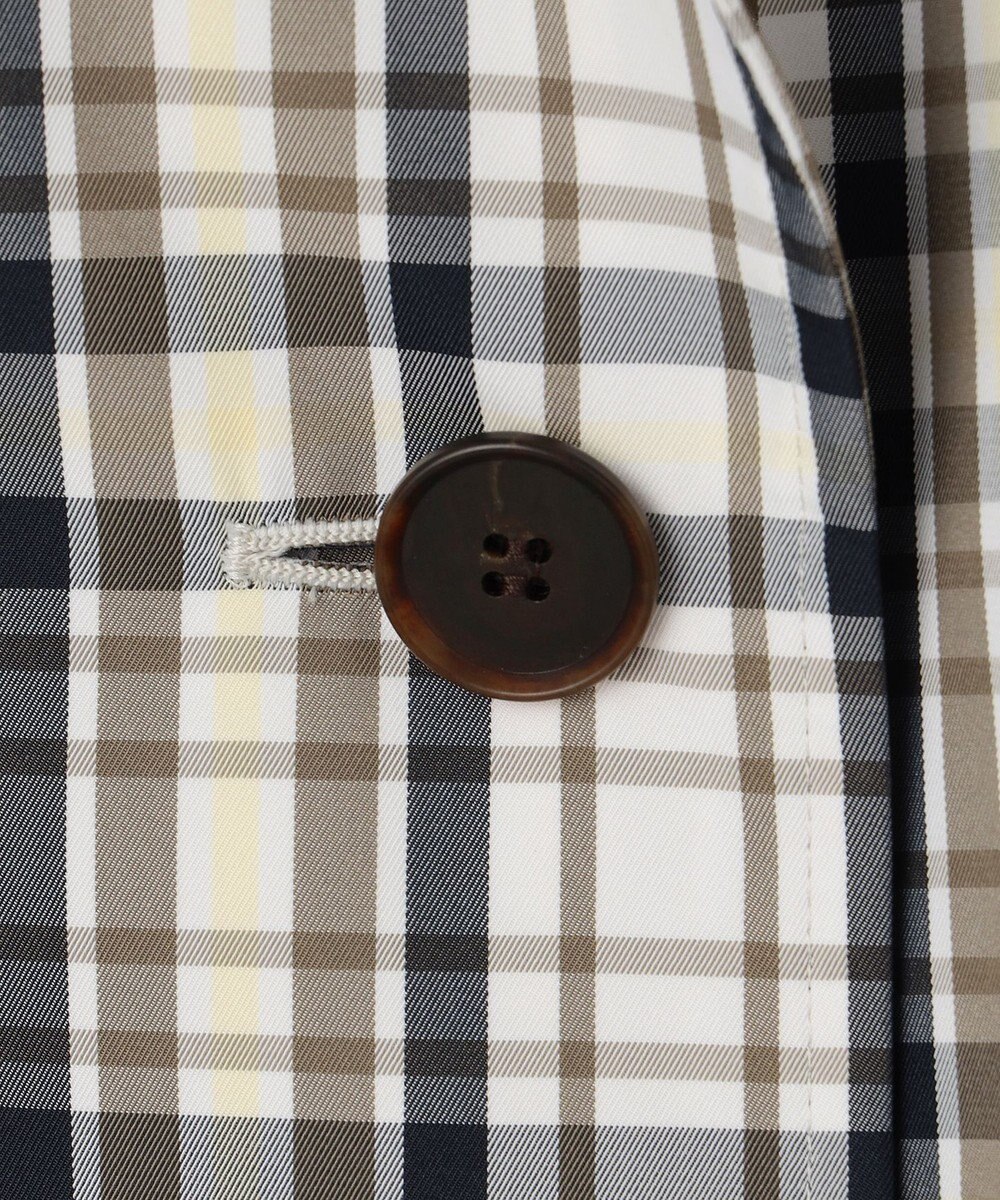 23区 メモリーチェック トレンチコート 