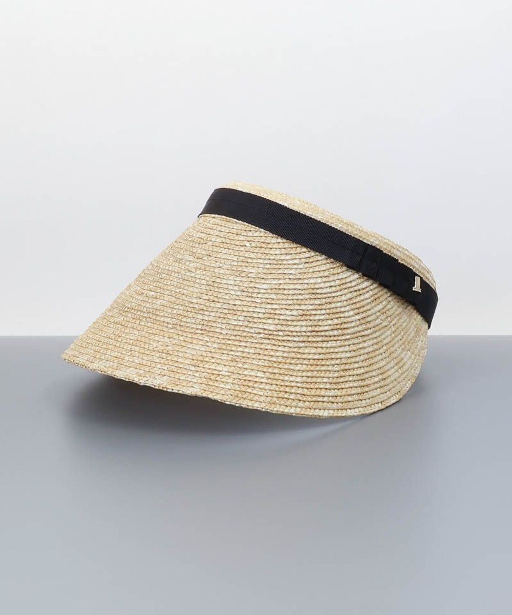 AURORA 【 LANVIN COLLECTION（ランバン コレクション） 】麦クリップバイザー 