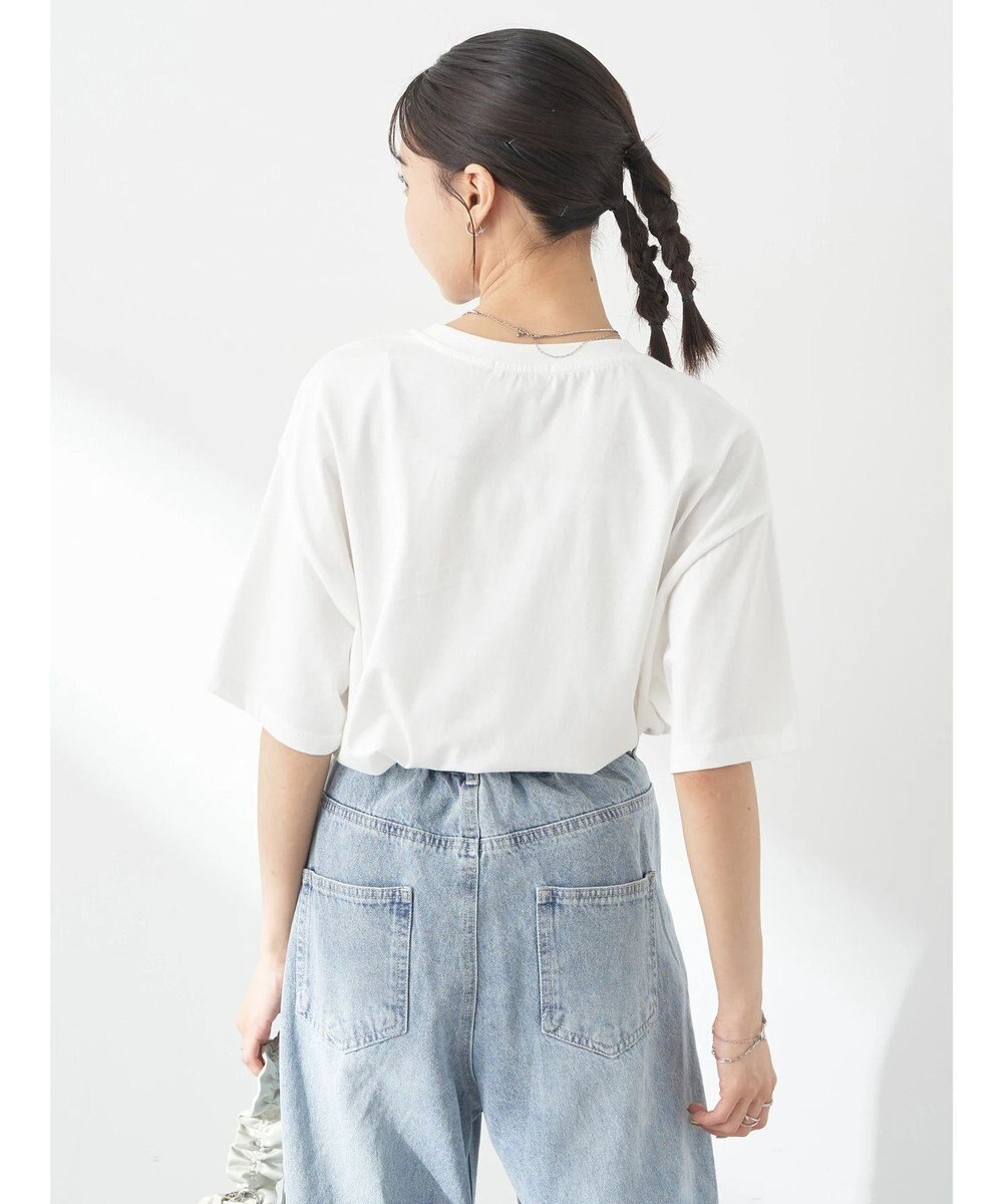 earth music&ecology ロゴソリッドＴシャツ 