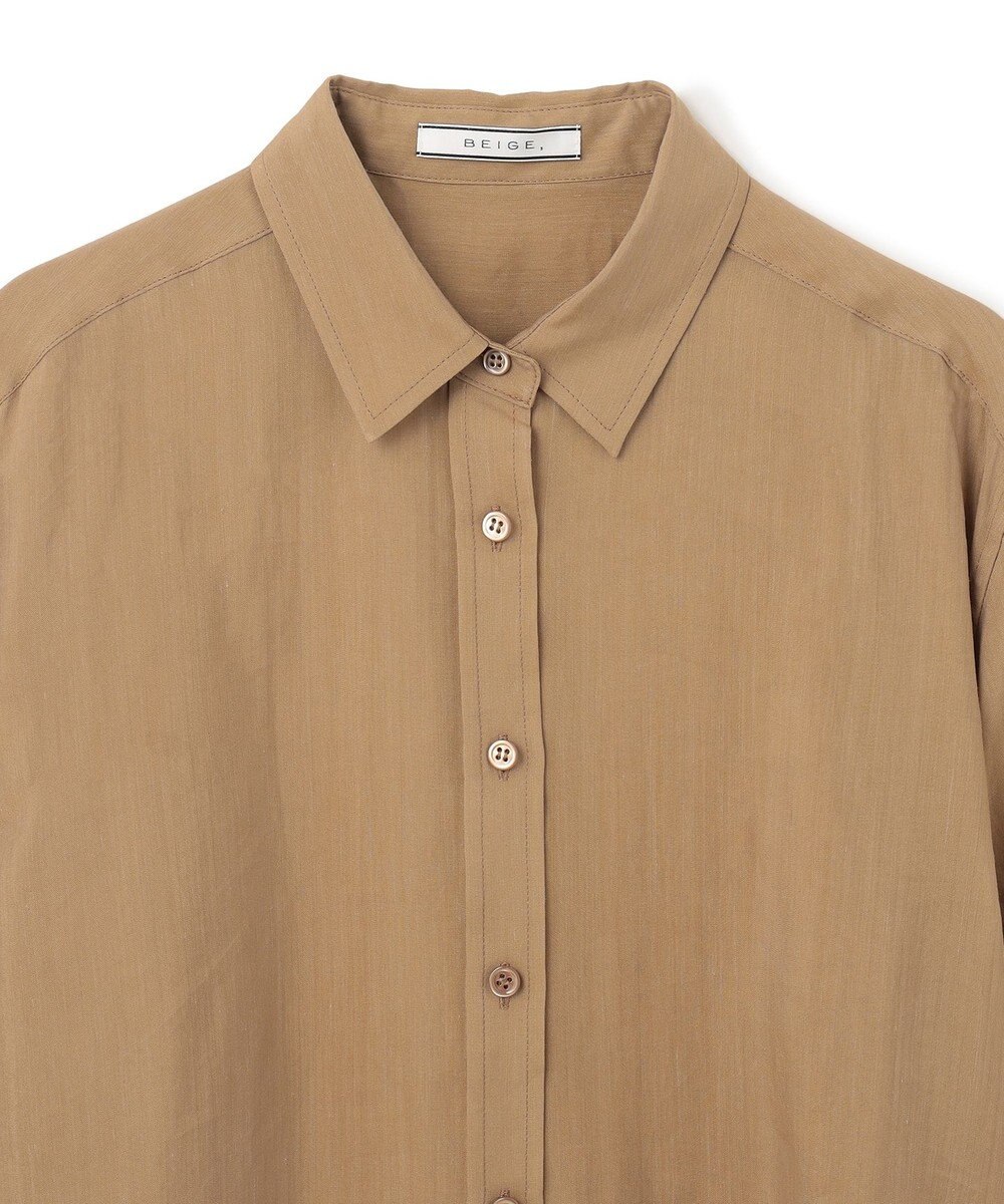 BEIGE， HENRI / オーバーサイズシャツ 