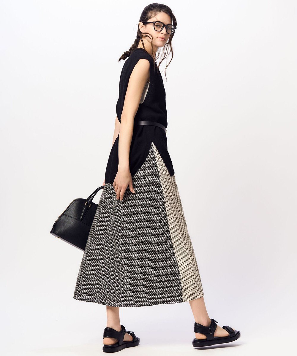 23区 サブバッグ付き 2WAYラウンド トートバッグ 