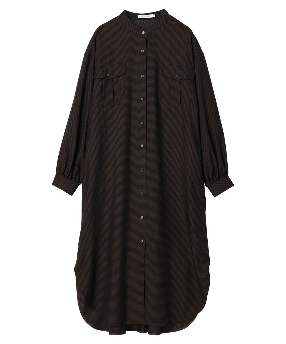 AMERICAN HOLIC イージーケアＷポケットシャツワンピース 