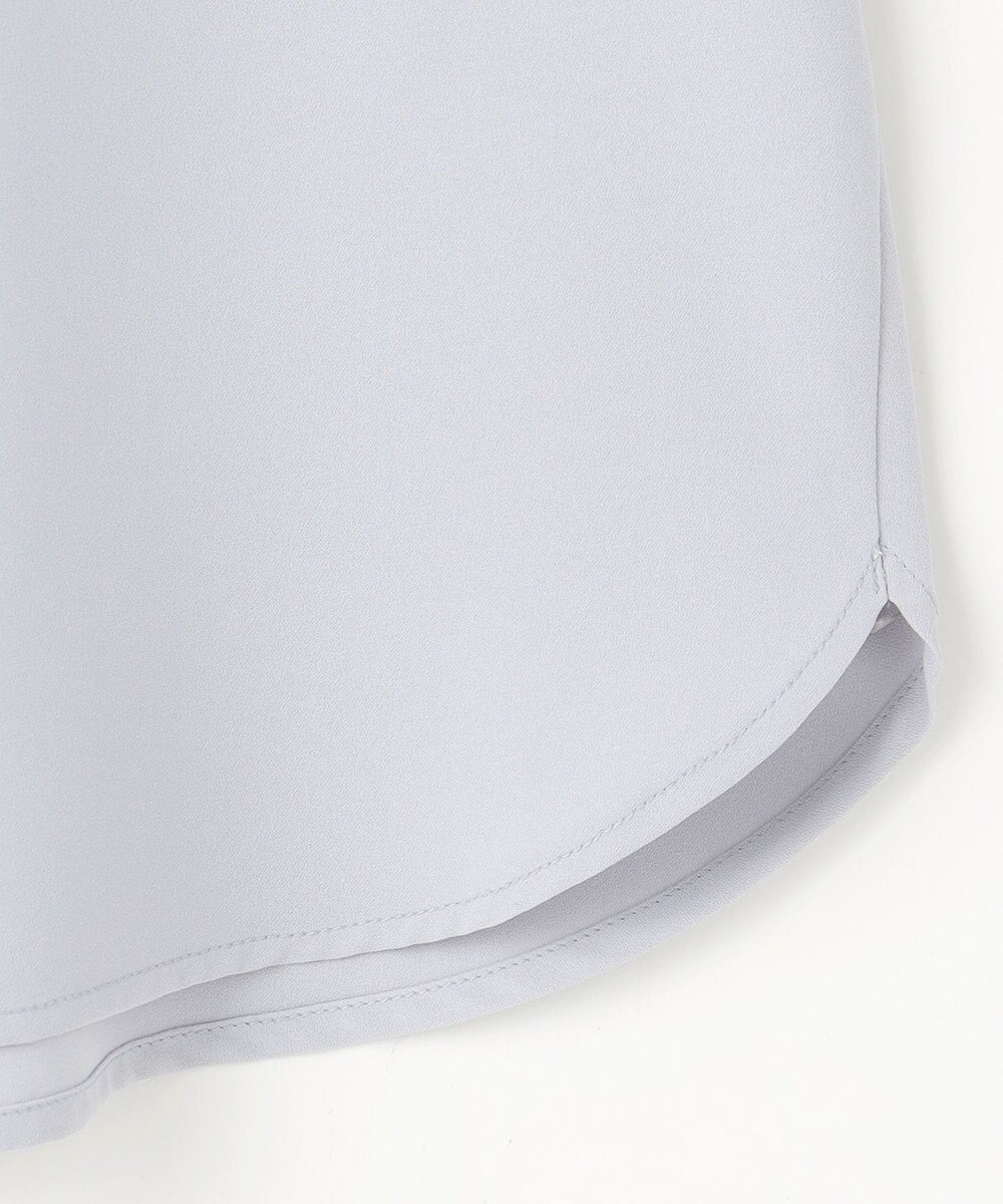 ANY SIS S 【洗える】フロントタックバイカラー ブラウス 