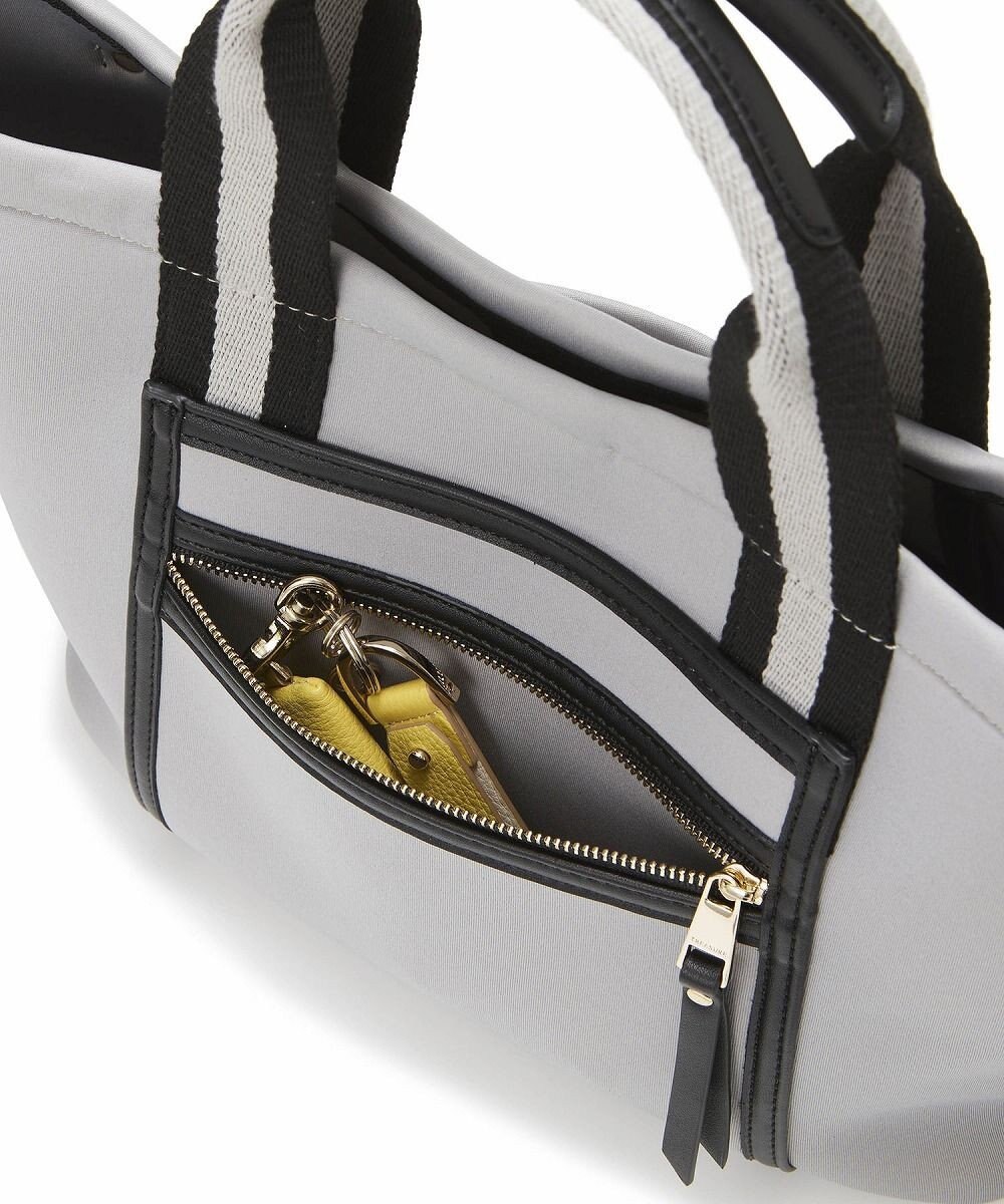 TOPKAPI 【新色追加】【TREASURE TOPKAPI】ネオプレン フロントポケット 2way ショルダー付き ミニトートバッグ 