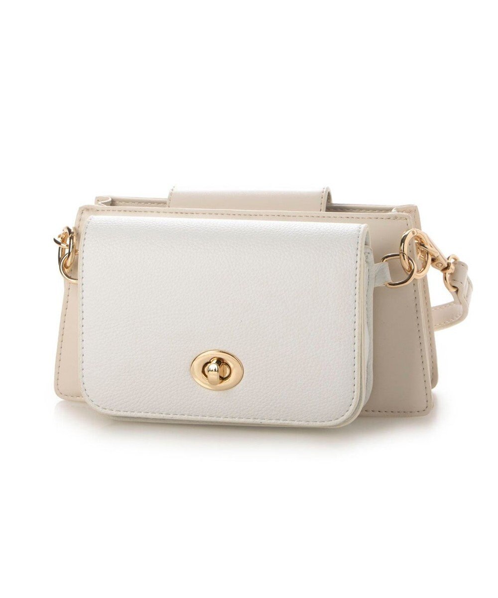 UNBILLION カシュカシュ cachecache / チェーンミニバッグ2個セットショルダー 