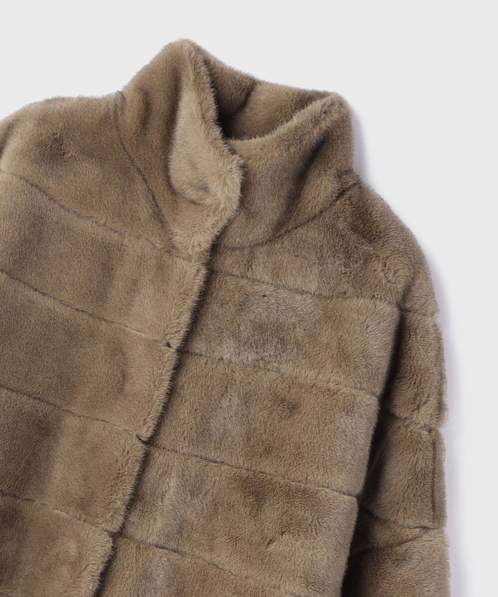 GRACE CONTINENTAL 【LOU ANDREA】フェイクショートコート 