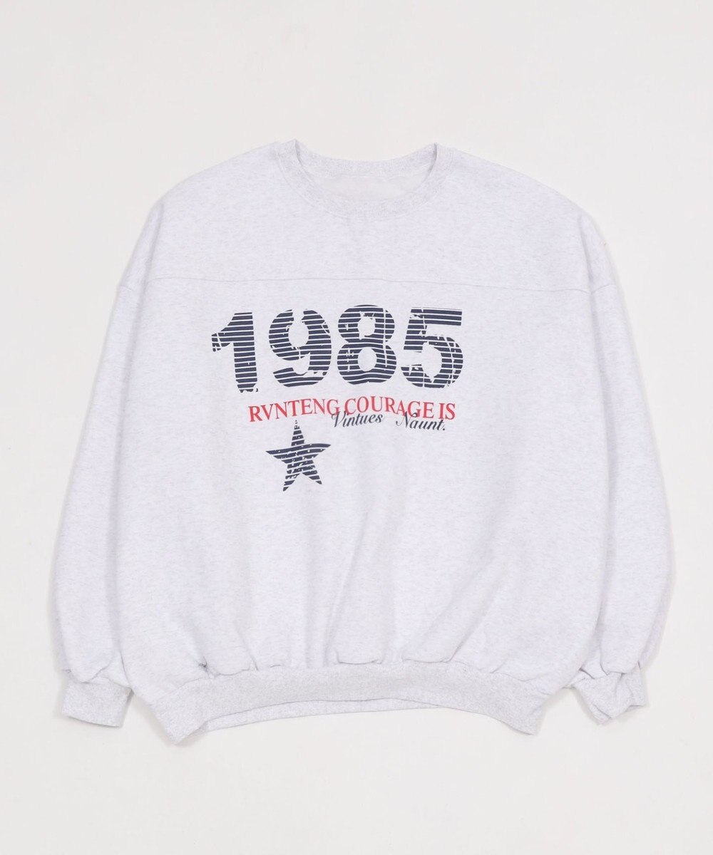 WEGO 1985ロゴビッグスウェット 