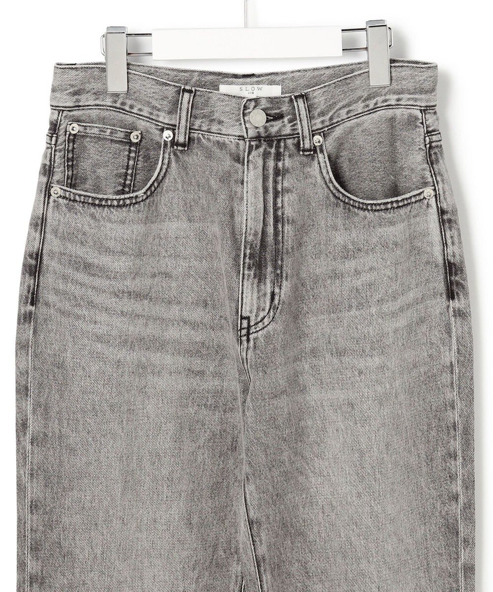 23区 S 【SLOW/一部店舗限定】スリット ストレート デニム 
