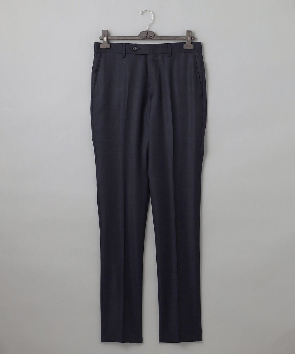 GOTAIRIKU 【Loro Piana Fabric】365 通年スーツ(ネイビー×格子) 