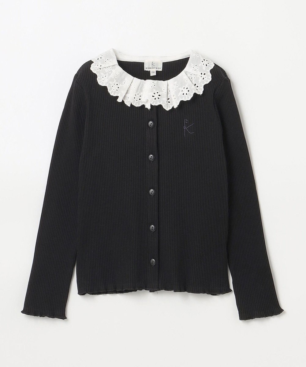 組曲 KIDS 【110-140㎝】フリルリブ2WAY トップス 