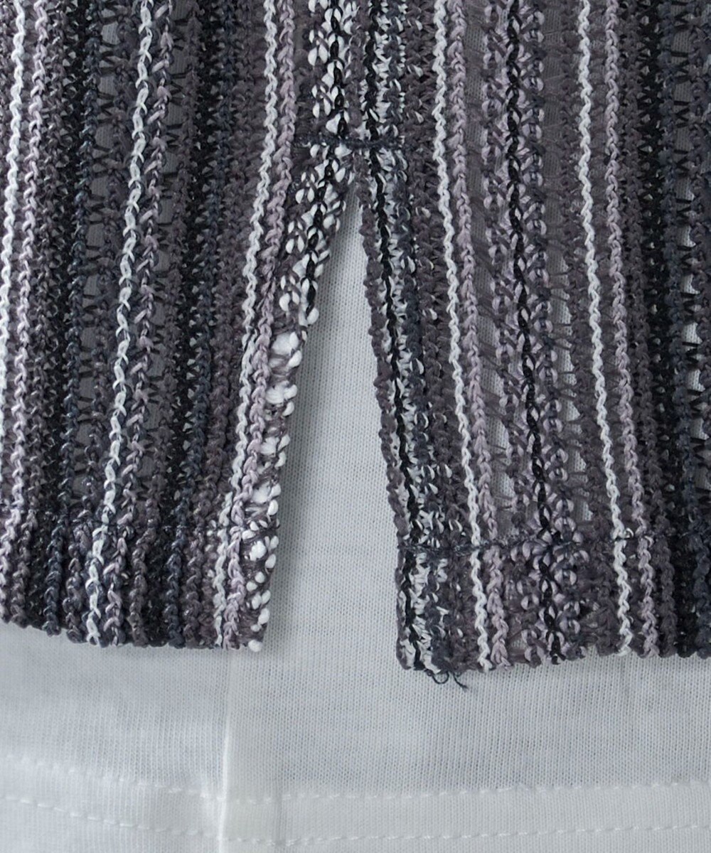 WEGO ストライプメッシュBIGシャツ（SS） 