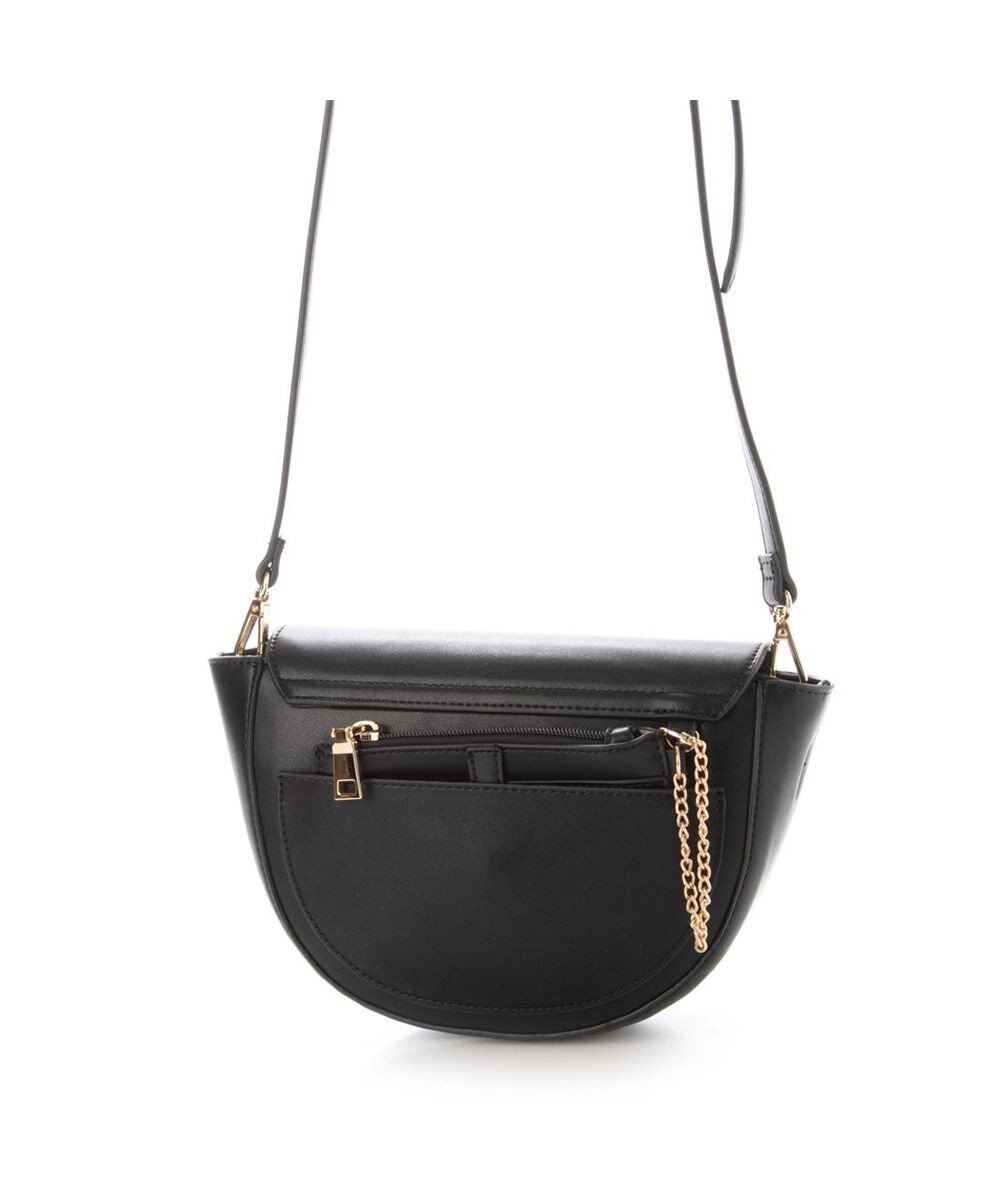 UNBILLION cachecache 財布ポーチ付きハーフムーンショルダーバッグ 