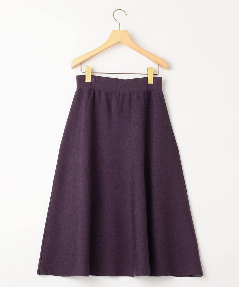 組曲 ニットフレア スカート 