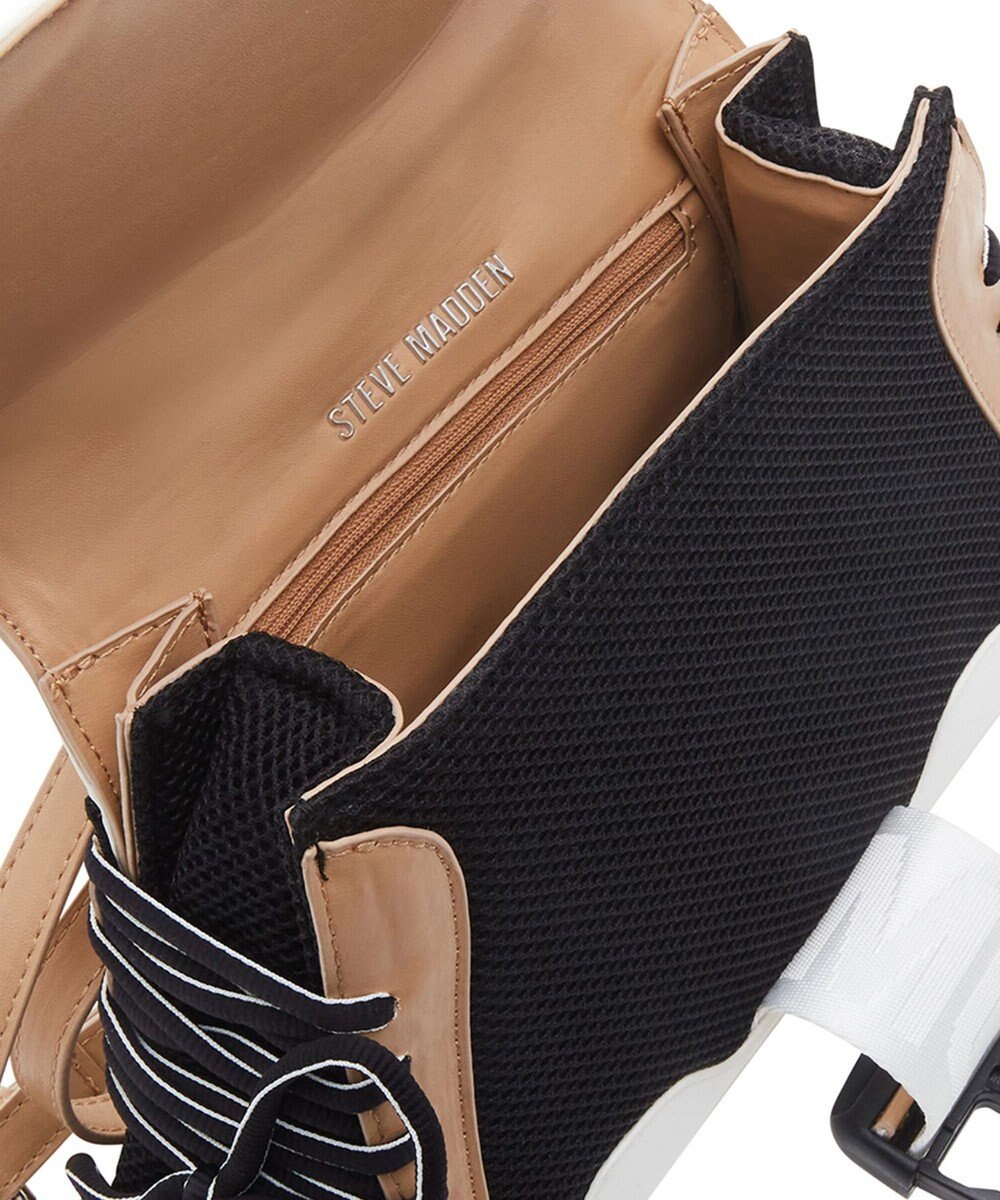 STEVE MADDEN BDIEGO スニーカーディテールミニバッグ 