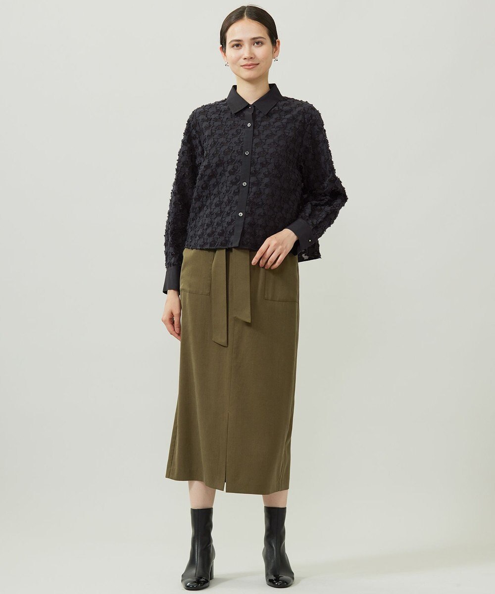 自由区 S セルロースコットンチノ スカート 